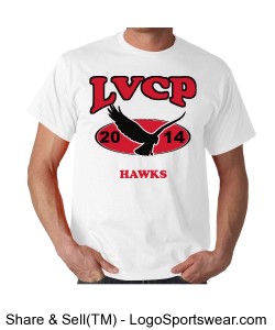 2014 LVCP Hawks Tee Design Zoom